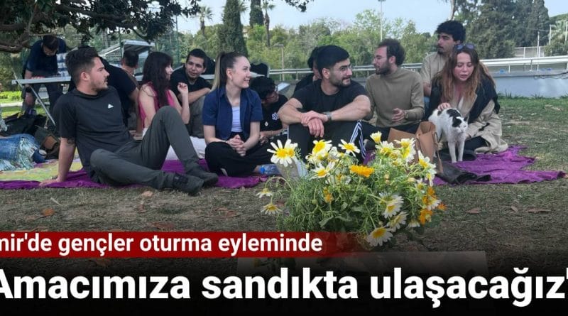 Izmirde Oturma Eylemi
