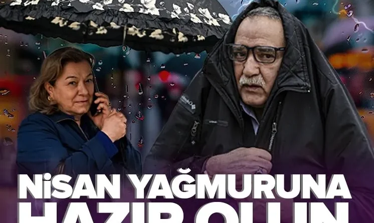Nisan yagmurlari basladi