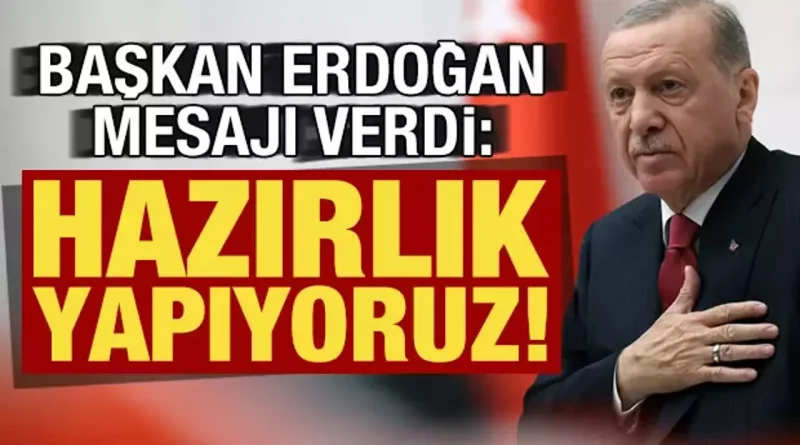 Cumhurbaşkanından kritik mesaj