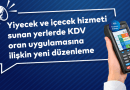 KDV Oranları Üzerine Yeni Açıklamalar